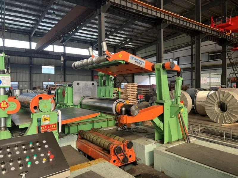 cold steel coil slitting machine cold steel coil slitting machine